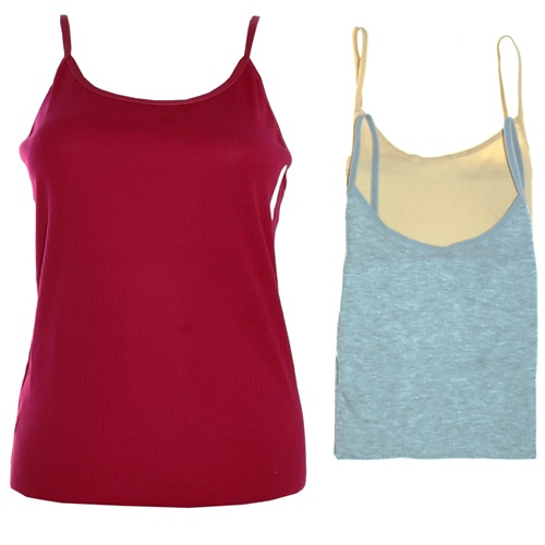 Defnem 5223 Bayan İp Askılı Raporlu Kaşkorse Atlet - Gri