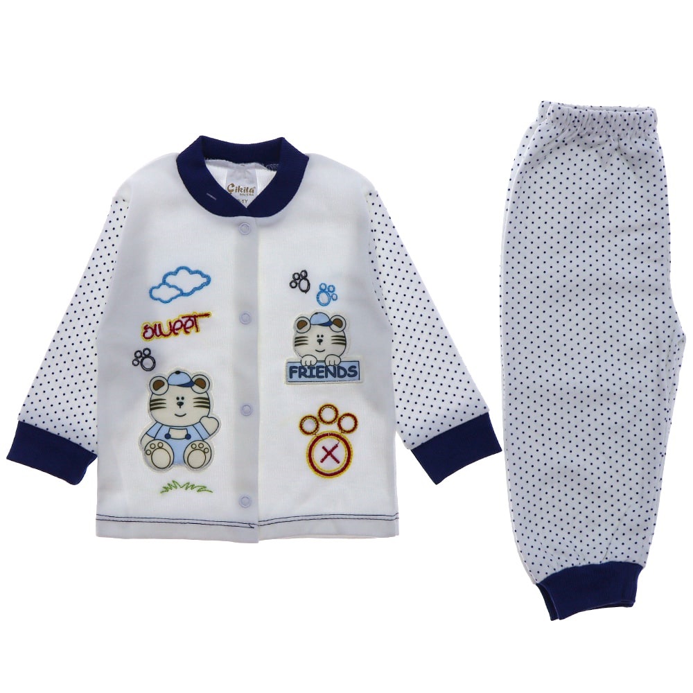 Çikita 297 Erkek Çocuk Kolu Ve Pantolonu Puanlı Takım 1 Yaş