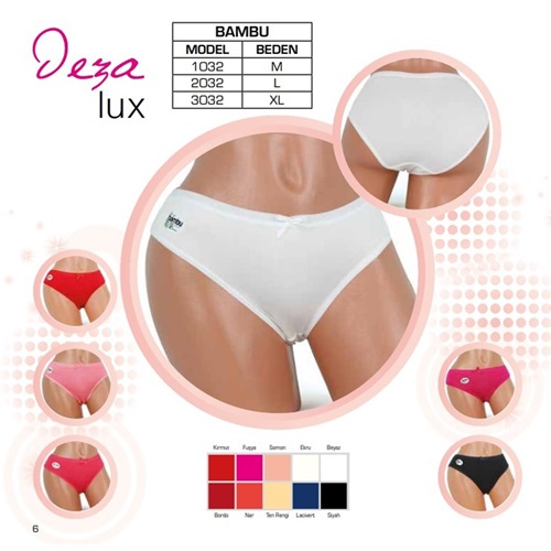 Dondeza 3032 Bayan XL Beden Bambu Bato - Beyaz - STANDART