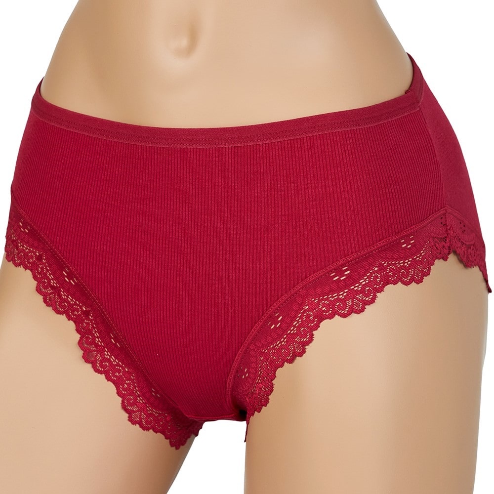 Deza 3054 Bayan Pamuk Kaşkorse Bato - Bordo - L