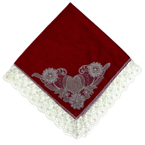 ÖFG Zambak Kadife İncili Bohça