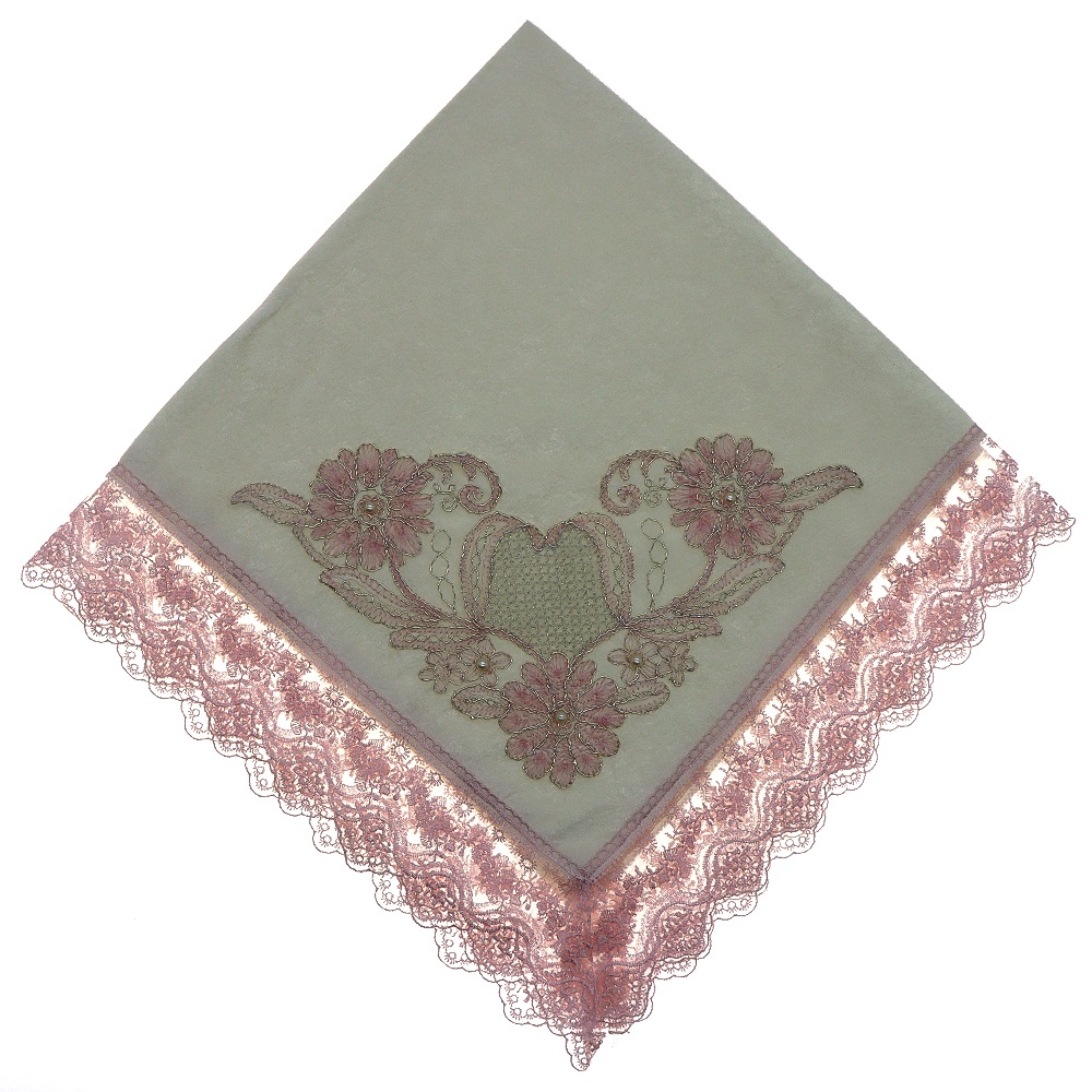 ÖFG Zambak Kadife İncili Bohça