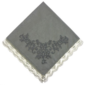 ÖFG Aplike Kadife İncili Güpürlü Bohça