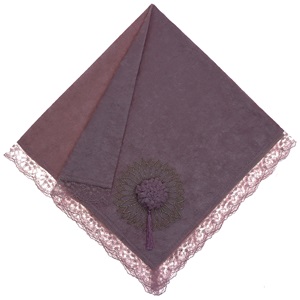 ÖFG Kadife Güllü Püsküllü Bohça