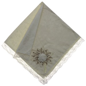 ÖFG Kadife Güllü Püsküllü Bohça