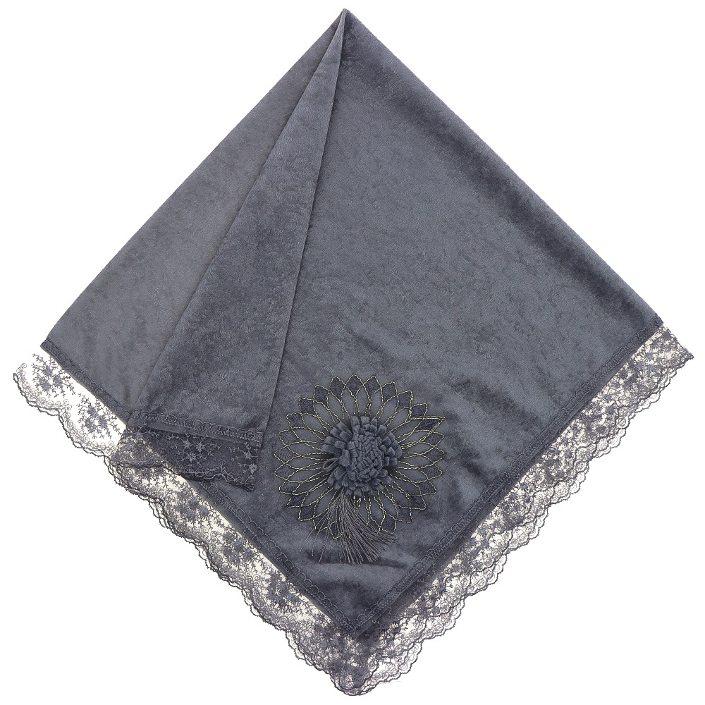 ÖFG Kadife Güllü Püsküllü Bohça