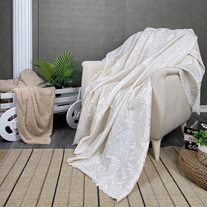 Evneşe Tay Tüyü Akasya Koltuk Kanepe Örtüsü 160x200cm - Füme - 160X200