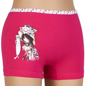 Dondeza 402 Baskılı Kız Çocuk Boxer - karışık renk - 11-12 YAŞ