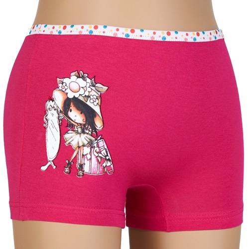 Dondeza 402 Baskılı Kız Çocuk Boxer