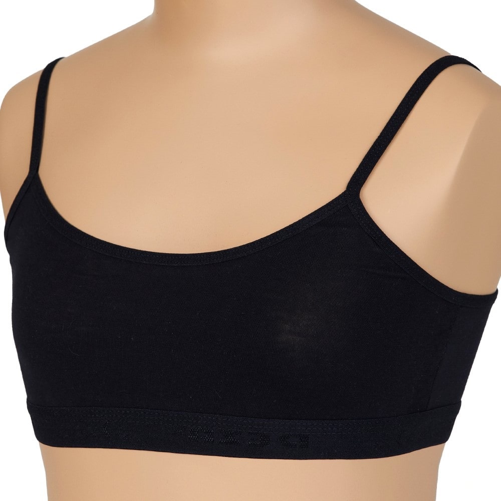 Dondeza 404 Kız Çocuk Büstiyer - Siyah - L-XL