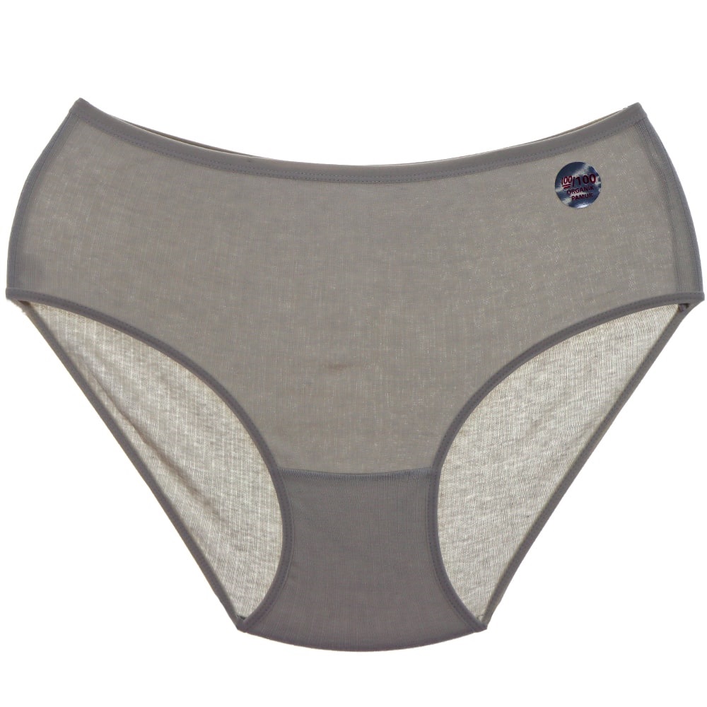 Huma One 3011 Bayan Koton Derbi Ribana Bato Külot 2XL - Taş - XXL