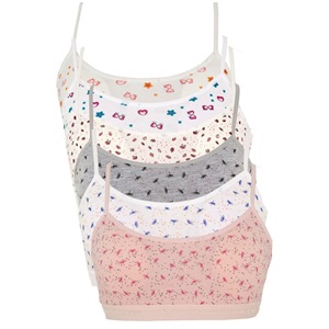 Dondeza 425 Desenli Pedli İp Askılı Büstiyer - Karışık Renk