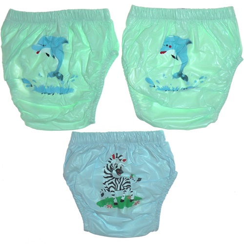 Story Baby 11-030 Erkek Çocuk Kokulu Desenli Alıştırma Külotu 2-3-4 Yaş - Su Yeşili - 2-3-4 YAŞ