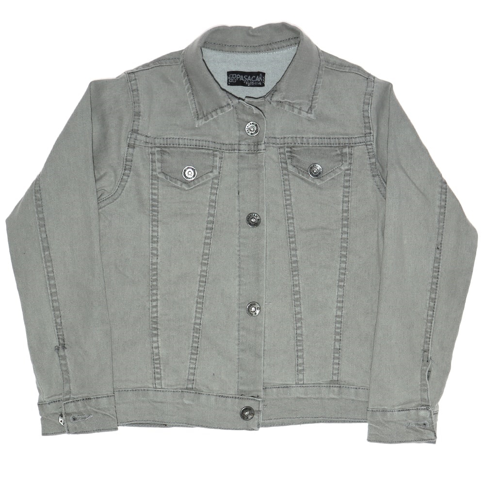 Paşacan 50503-2 Erkek Çocuk Likralı Kot Ceket 8-12 Yaş