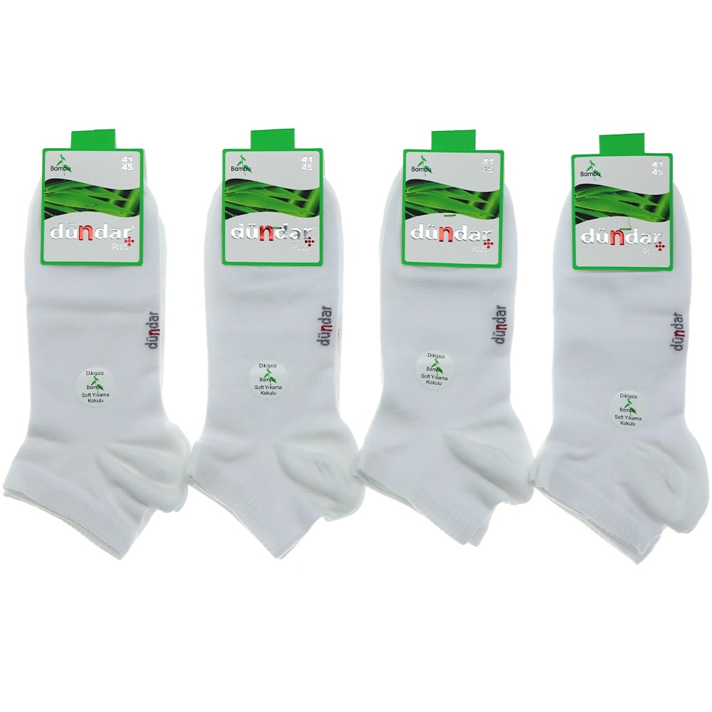 Dündar 4605 Erkek Bambu Plus Dikişsiz Soft Y. Kokulu Patik Çorap