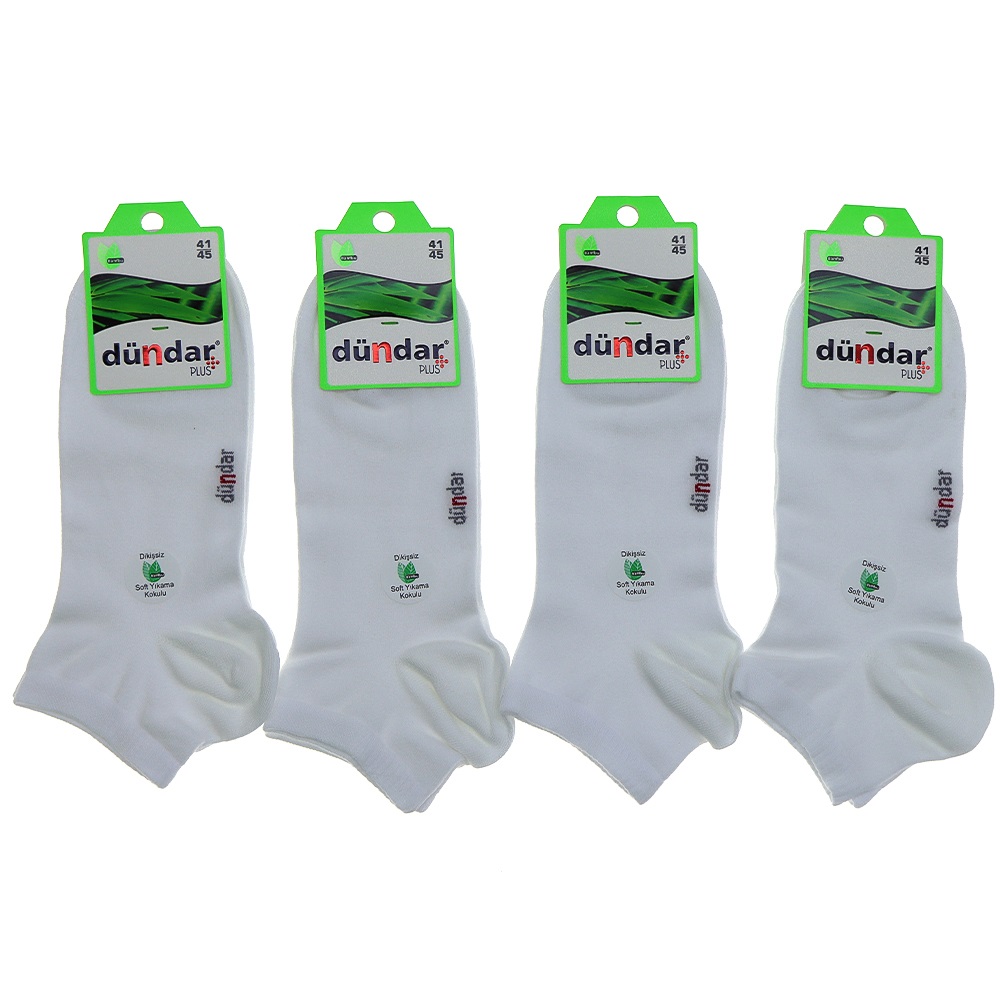 Dündar 4605 Erkek Bambu Plus Dikişsiz Soft Y. Kokulu Patik Çorap