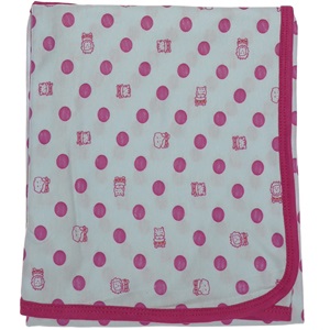 Bebiş 1112 Bebe Süprem Puanti Desenli Battaniye 0-1 Yaş - Lila - 0-1 YAŞ