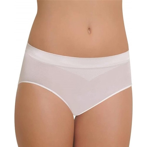 Nbb 2006 Bayan Taktel Dikişsiz Slip Külot - Beyaz - S