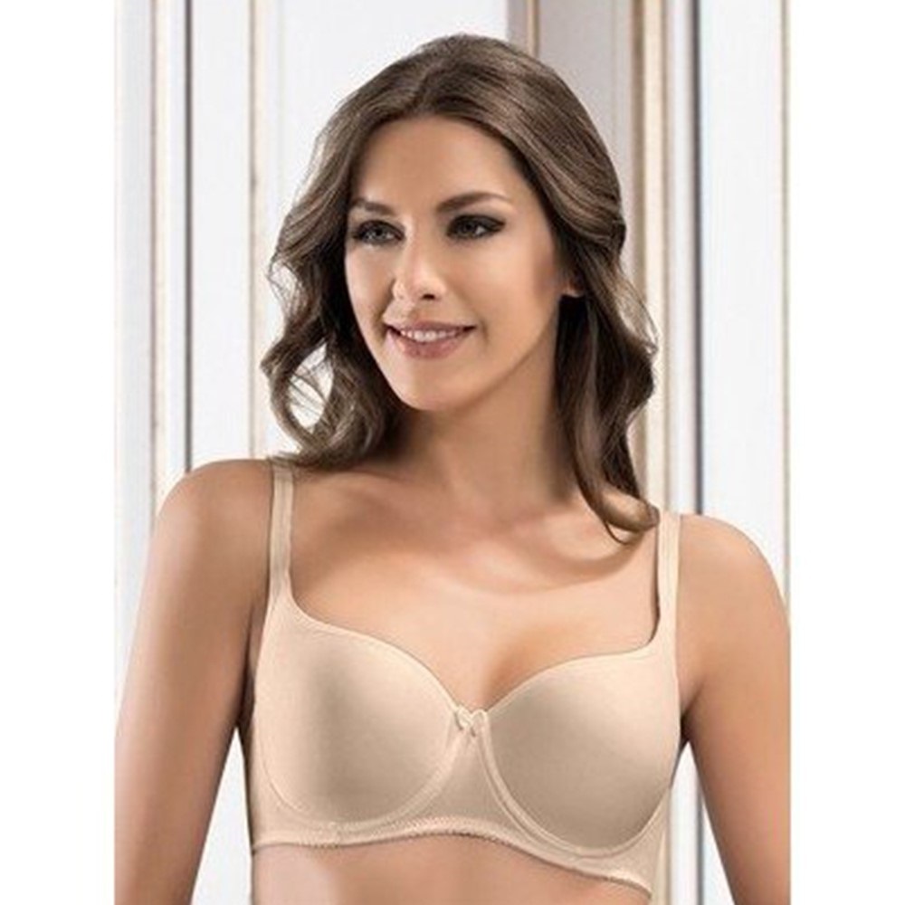 Nbb 3613 Bayan Basic Toparlayıcı C Cup Dolgusuz Sütyen 75-95 - Ten - 75