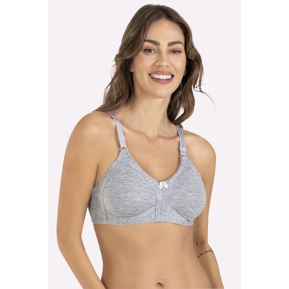 Nbb 351 Bayan Penye Toparlayıcı Battal Sütyen 100-110 - Gri - 105