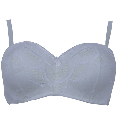 Billiza 2050 Bayan Dantelli Desteksiz Str.Lotus Sütyen 80-95 - Ekru - 80-85-90-95