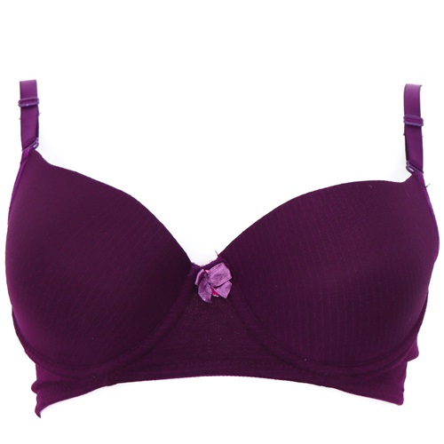 Billiza 2090 Bayan C Cup Desteksiz Jakarlı Sütyen 85-110 - Mürdüm