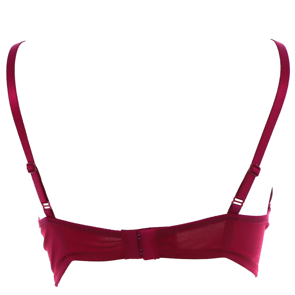 Billiza 2010 Bayan Double Dolgulu Telli Çapraz İpli Sütyen 75-90 - Vişne - 75-80-85-90