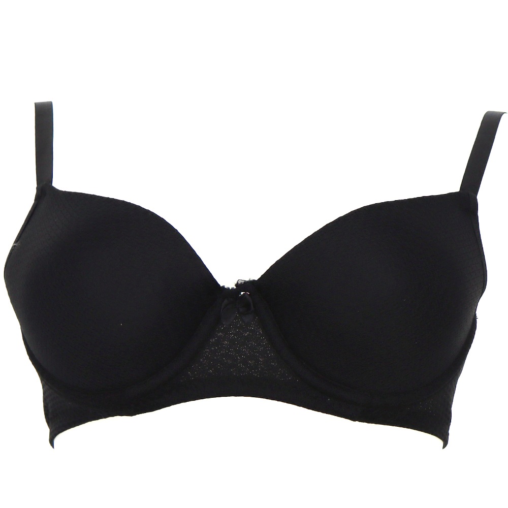 Billiza 2070 Bayan Destekli Jakarlı Sütyen 75-90 - Siyah - 75-80-85-90