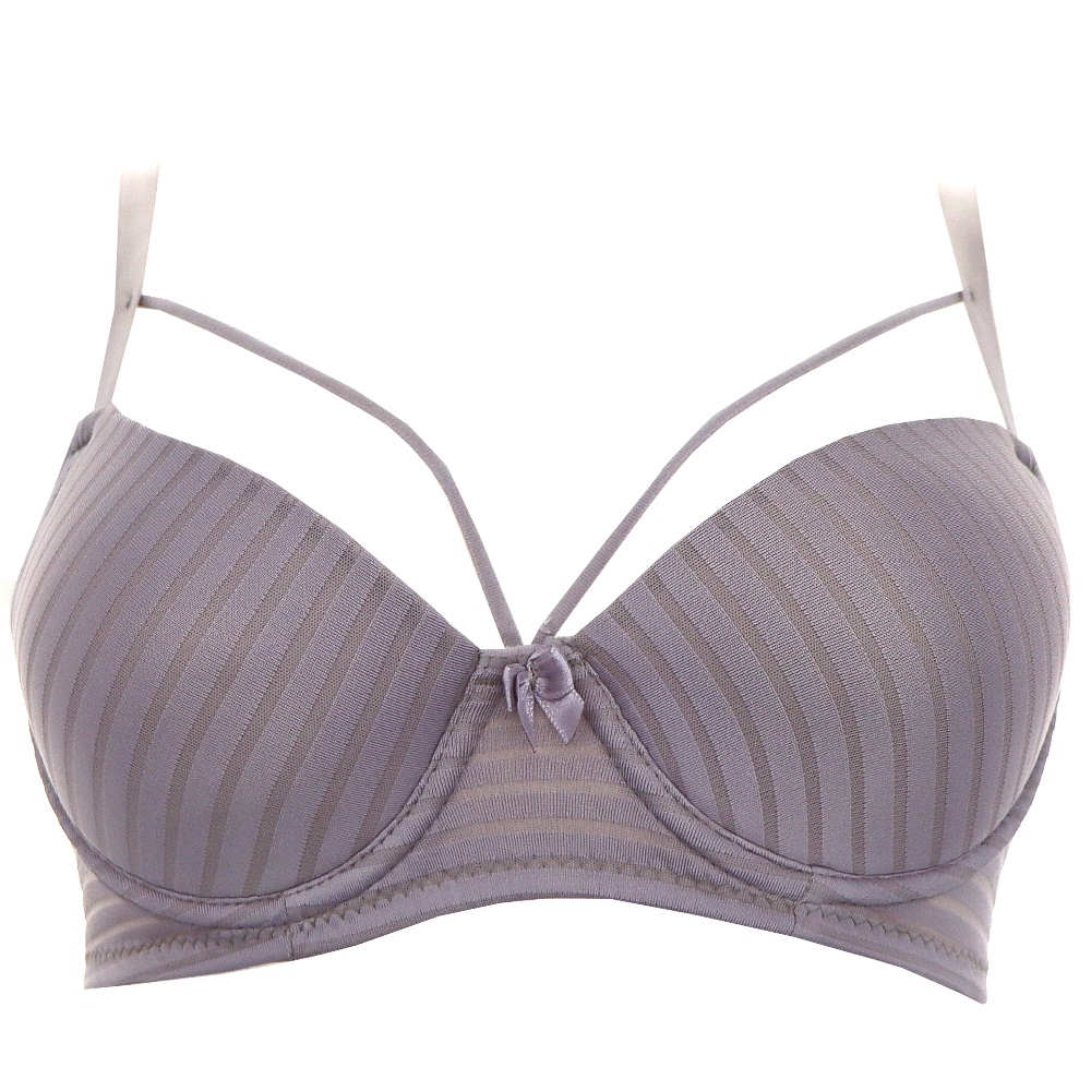 Billiza 2040 Bayan Çapraz Askılı Desteksiz Jakarlı Sütyen 80-95 - Kiremit