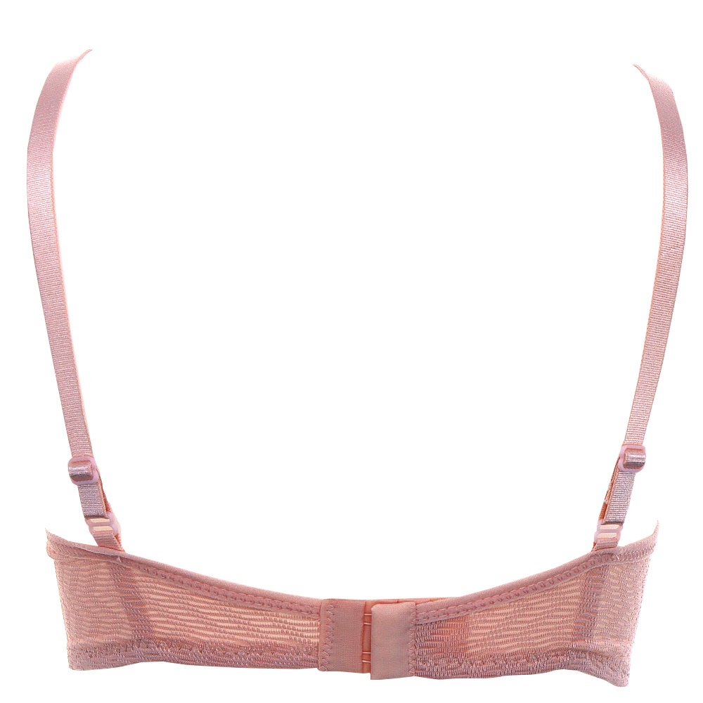 Billiza 2040 Bayan Çapraz Askılı Desteksiz Jakarlı Sütyen 80-95 - Kiremit