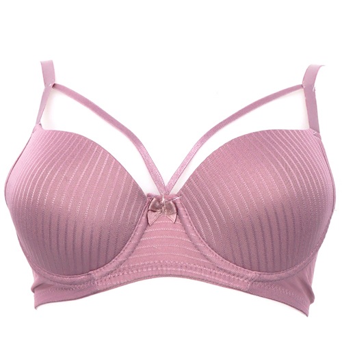 Billiza 2030 Bayan Çapraz Askılı Destekli Jakarlı Sütyen 75-90 - Bordo - 75-80-85-90