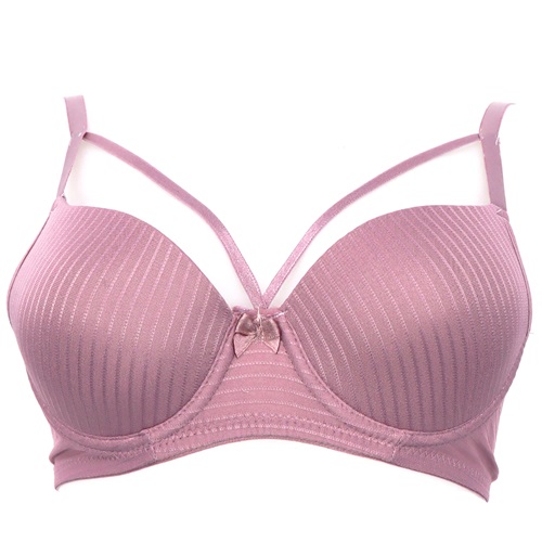 Billiza 2030 Bayan Çapraz Askılı Destekli Jakarlı Sütyen 75-90 - G.Kurusu - 75-80-85-90