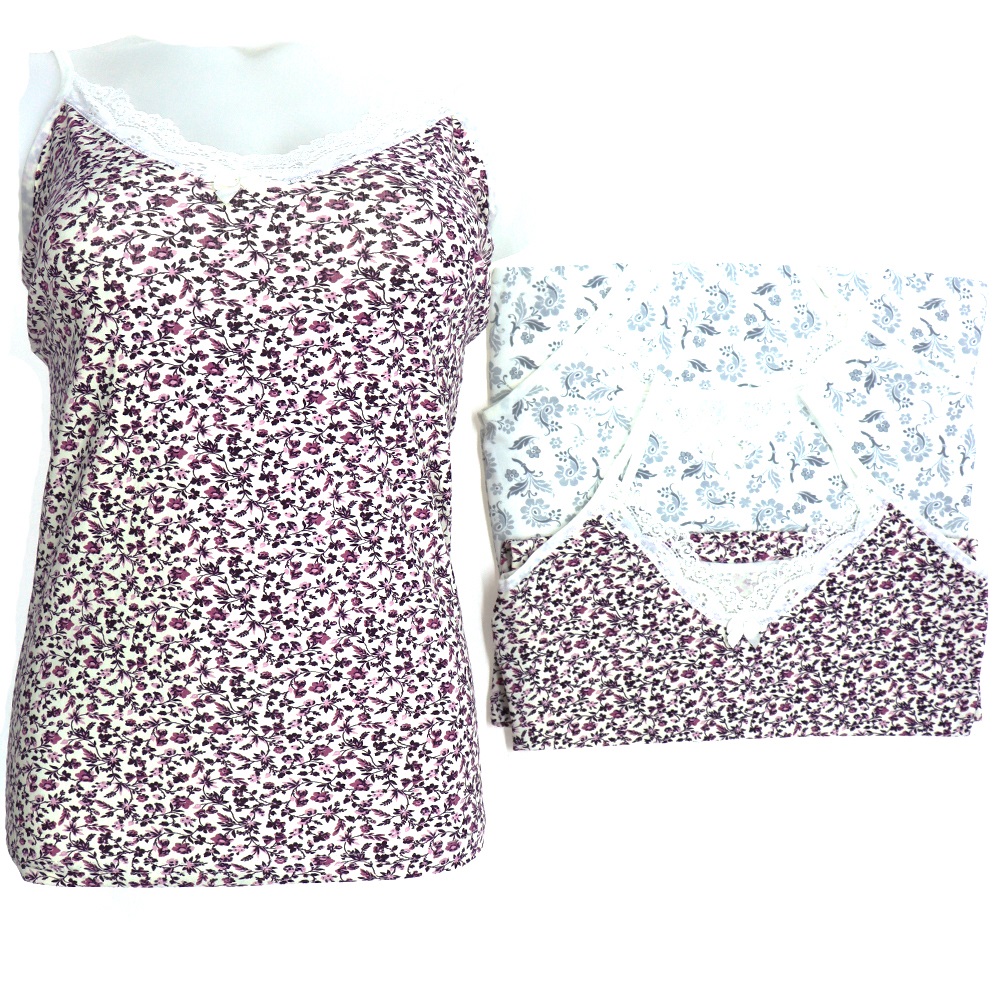 Blue Life 035478 Bayan Empirme İp Askı Likralı Sur Dantel Atlet