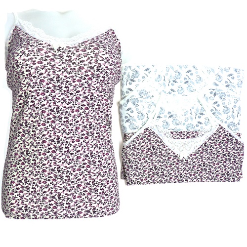 Blue Life 035478 Bayan Empirme İp Askı Likralı Sur Dantel Atlet