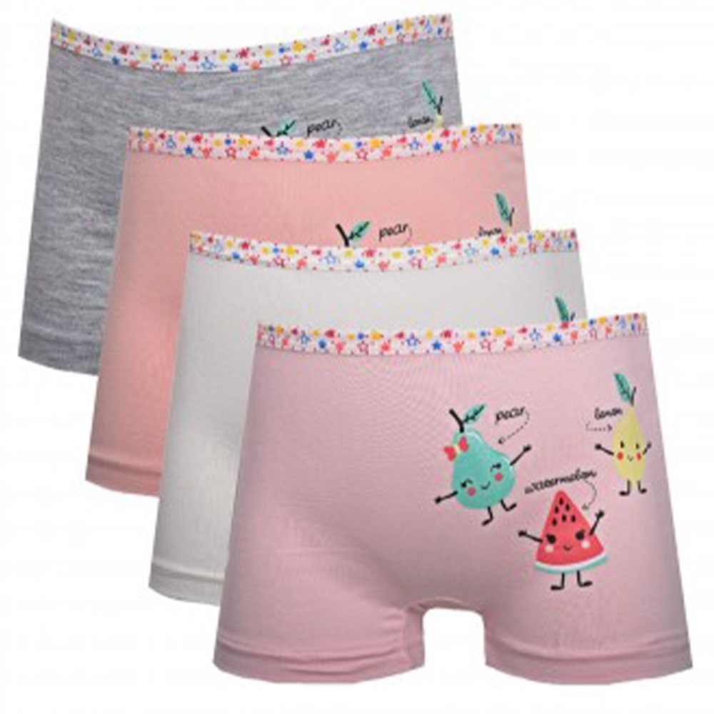 Koza 1020 Kız Çocuk Baskılı Boxer