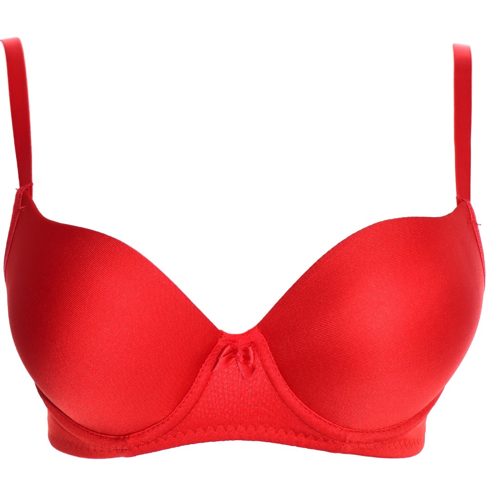 Billiza 2010 Bayan Double Dolgulu Telli Sütyen 75-90 - Kırmızı