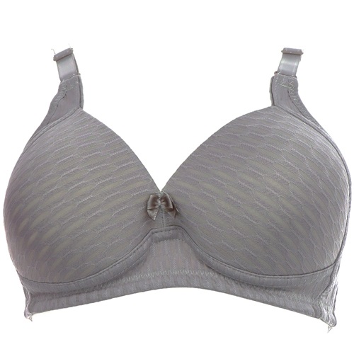 Billiza 2060 Bayan Desteksiz Jakarlı Toparlayıcı Telsiz Sütyen 85- 110 - Vizon