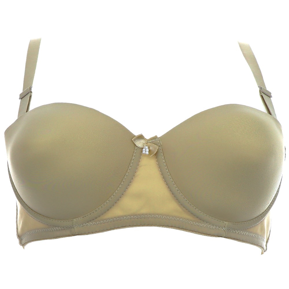 Ked Lingerie 202 Bayan Dolgusuz Straplez Sütyen 75-95