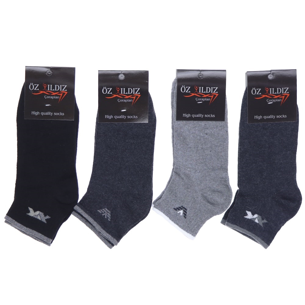 Özyıldız 5247 Erkek Likralı Patik Çorap