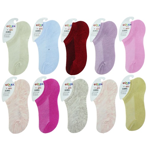 Gülek 6028 Kız Çocuk Likralı Sneakers Patik Çorap