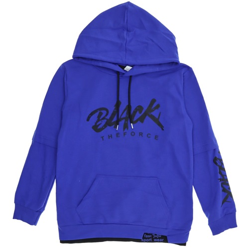Jojo 4004 Erkek Çocuk Black Baskılı Garson Kapşonlu Sweatshirt 9-12 Yaş