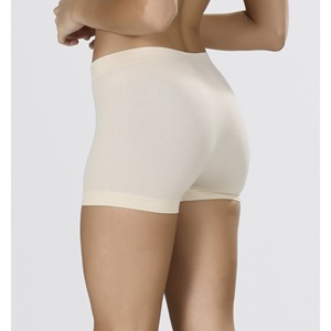 Nbb 2008 Bayan Taktel Dikişsiz Mini Şort - Ten - L