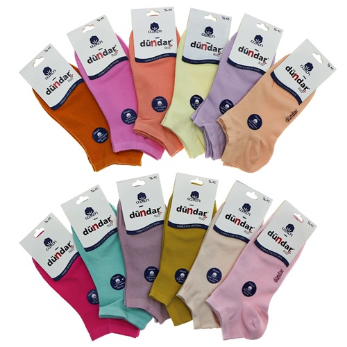 Dündar 6500 Bayan Dikişsiz Soft Y. Kokulu Penye Patik Çorap