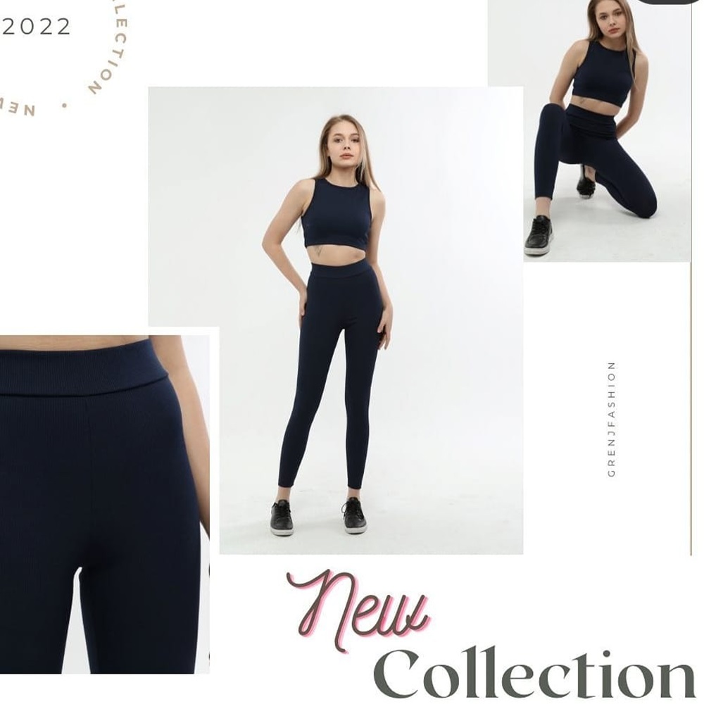 New Model 0510 Bayan Fitilli Tayt S-XL