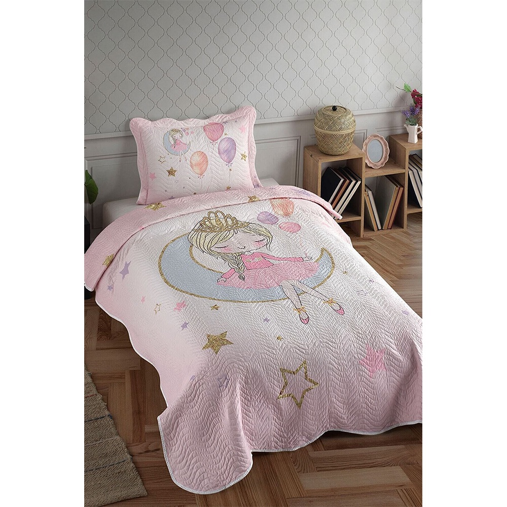 Örtüm Home Tek Kişilik Kapitone Yatak Örtüsü 2 li Takım - Karışık Renk