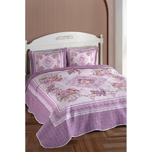 Örtüm Home Çift Kişilik Kapitone Yatak Örtüsü 2 li Takım - Karışık Renk