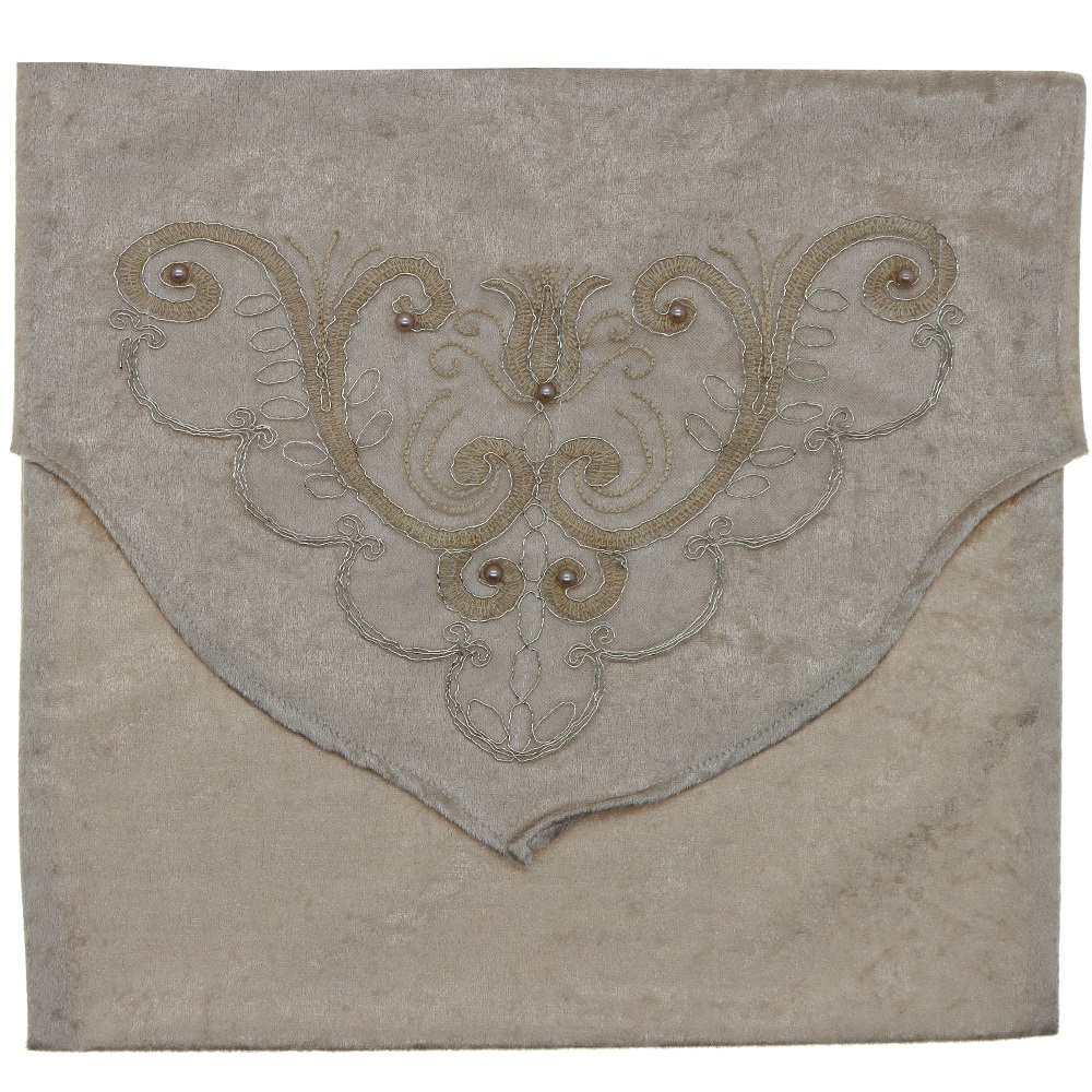 ÖFG Kadife İncili Zarf Bohça