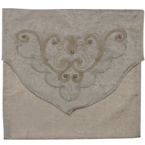 ÖFG Kadife İncili Zarf Bohça