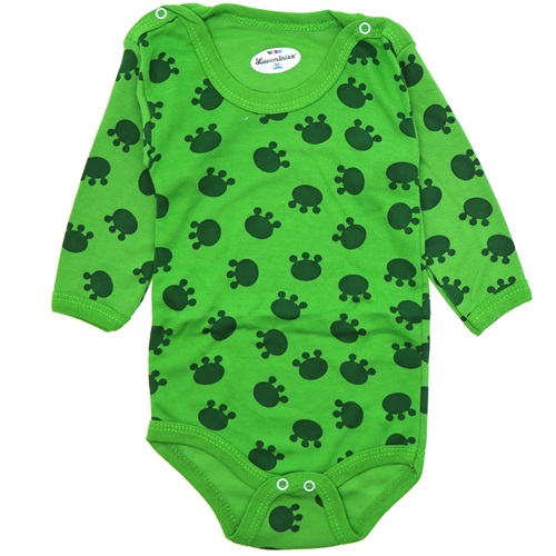 Loveminixx 1064 Çocuk Patili Uzun Kol Çıtçıtlı Badi 2-3-4 Yaş