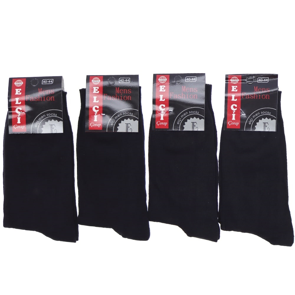 Elçi Erkek Likralı Penye Soket Çorap